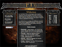 Tablet Screenshot of ftwgamestore.com